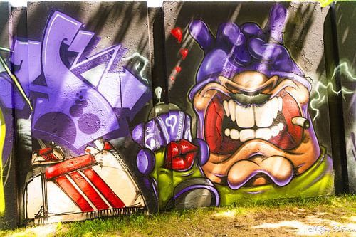 Street Art De Berenkuil "Step in The Arena" Eindhoven