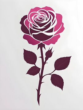 Romantic Rose by Giandra Safaraz