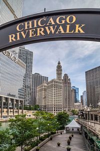 CHICAGO Riverwalk von Melanie Viola