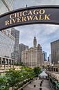 CHICAGO Riverwalk by Melanie Viola thumbnail