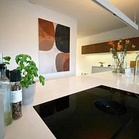 Klantfoto: Zachte Abstractie van Your unique art, als ArtFrame