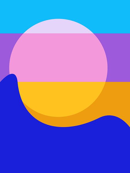 Sun, sea and beach by Hilde Remerie Photography and digital art