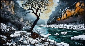 Die Ardeche-Schlucht