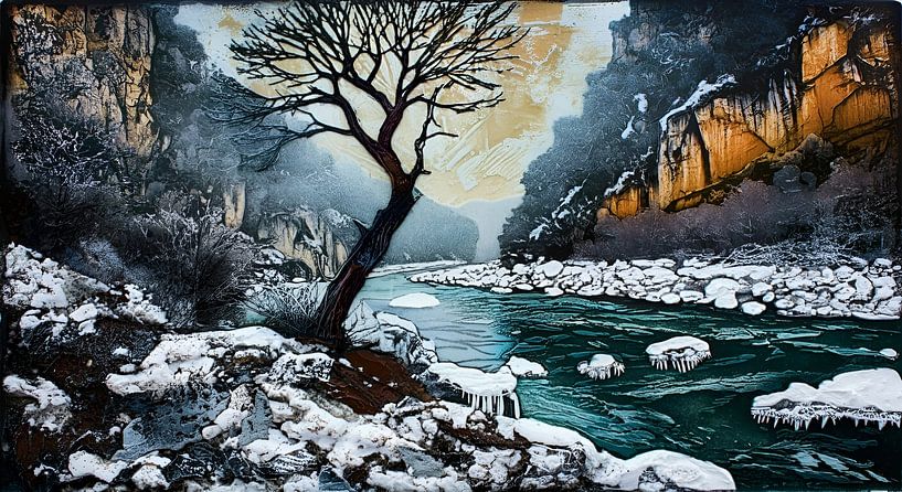 The Ardeche Gorge by Nick Wendt