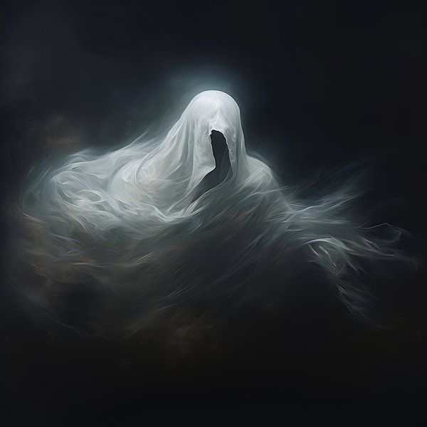 Ghost or spirit in abstract look by Art Bizarre