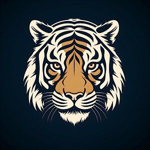 Vektorbild Tiger
