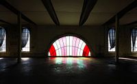Window in Abandoned Chocolate Factory Rosmeulen. by Roman Robroek thumbnail