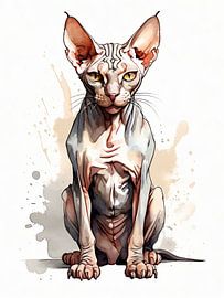 Sphynx Cat by TOAN TRAN
