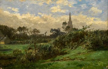 Carlos de Haes~Plateau, Paysage antique