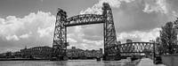 The old lift bridge in Rotterdam (De Hef)