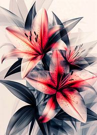 Fleurs de lys sur JBJart Justyna Jaszke