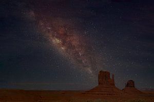 Monument Valley National Park mit der Milchstraße