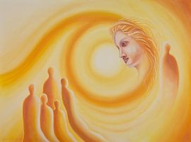 Engel des Lichts von Yvonne Weijers van Hout