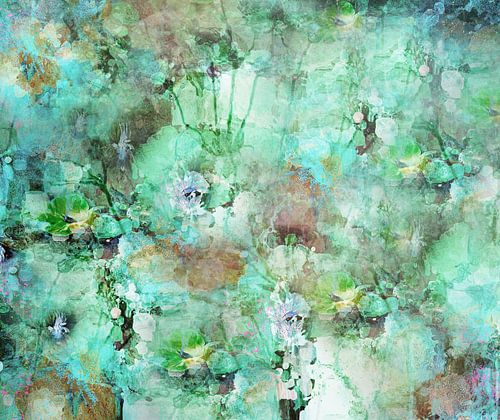 Flower dream . Bloemendroom. Kunst fotografie .