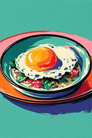 Gebakken Ei van OMG Art