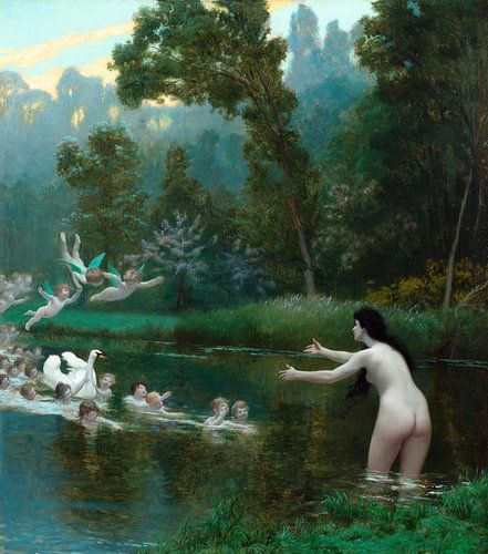 Leda en de zwaan, Jean-Léon Gérôme