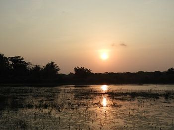 Zonsondergang Sri Lanka