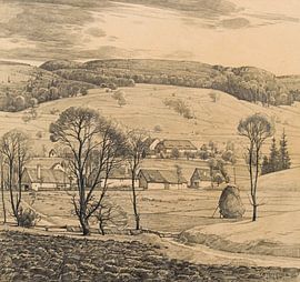 Josef Stoitzner, From the southern Viennese Forest, ca 1920