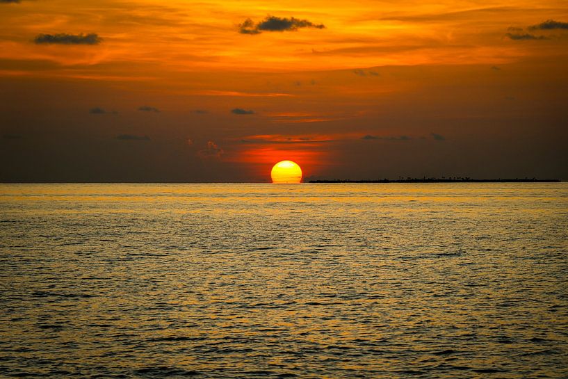 Coucher de soleil, Anantara, Maldives par Travel Tips and Stories