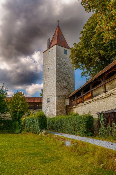 Historische wachttoren in Berching van ManfredFotos