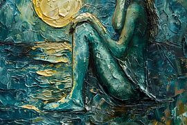 picturesque woman by Egon Zitter