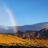 Landschaft mit Regenbogen auf Teneriffa von Reiner Conrad