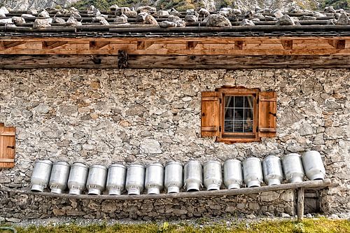 Alpine hut, Tyrol, Austria