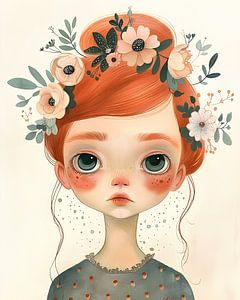 Blumen Mädchen