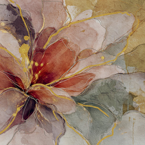 Botanical Brilliance XVII – Abstrakte Blume