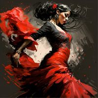 Spaanse danseres
