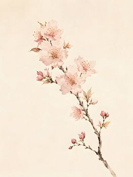 Minimaliste Sakura japonais