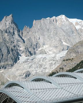 Blick auf den Mont Blanc von Eugenio Eijck