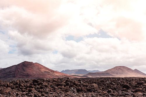 Vulkanische Landschaft auf Lanzarote
