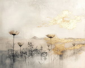Goldene Blumen | Goldgeflüster