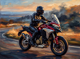 Ducati Multistrada V4 – Auf der Jagd nach der Sonne von Jan Keteleer