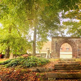 Herbstlicht im Friedhof von Tobias Majewski