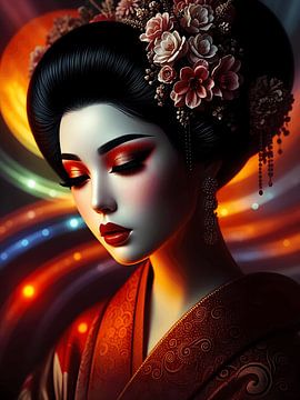 Geisha von Jolique Arte