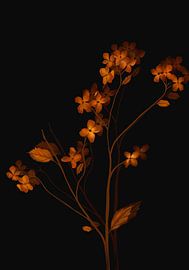 Moyze Stately - copper flower by Moyze