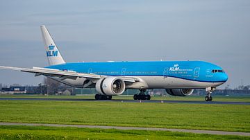 KLM Boeing 777-300 Passagierflugzeug. von Jaap van den Berg