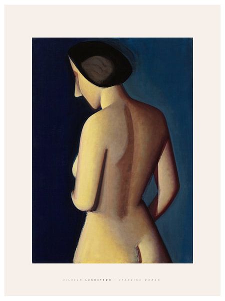 Vilhelm Lundstrøm - Standing Woman by Old Masters