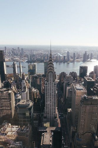 Chrysler Building Skyline uitzicht
