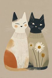 Japandi Kat & Kat van Marijke Trienekens