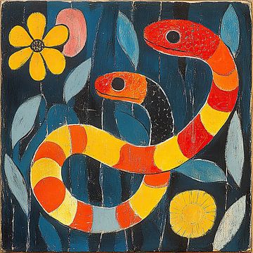 The grace of silence: the snake that watches everything
