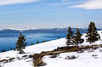 Hiver dans les montagnes de South Lake Tahoe - tirage photo - photographie de voyage