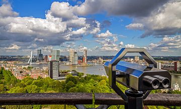 The view from the Euromast over Rotterdam by MS Fotografie | Marc van der Stelt
