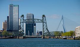 Die Hef- und Erasmusbrücke in Rotterdam von Mark De Rooij