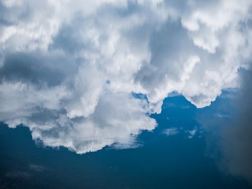 Mountain lake reflections