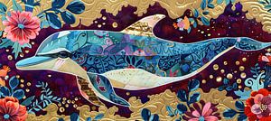 Delphin Bunt | Aquatic Quilt