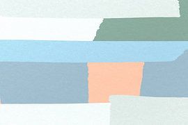 Abstrakte Sommerlandschaft von FRESH Fine Art