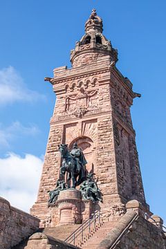 Het Kaiser Wilhelm Monument op de Kyffhäuser Berg van t.ART